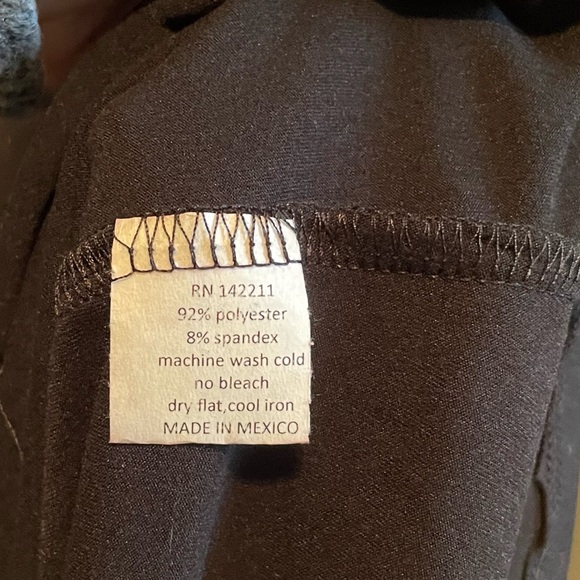 NWOT 24/7 Comfort Apparel Sz 2X Black Babydoll Long Sleeve Scoop-neck Midi Dress - Picture 7 of 11